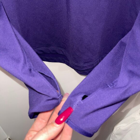 Baltimore Ravens NIKE Dri-Fit Quarter Zip Jacket Size X-Large - Picture 3 of 4